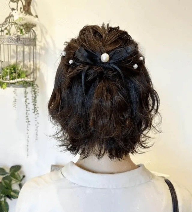 ヘアゴムを使ったアレンジ